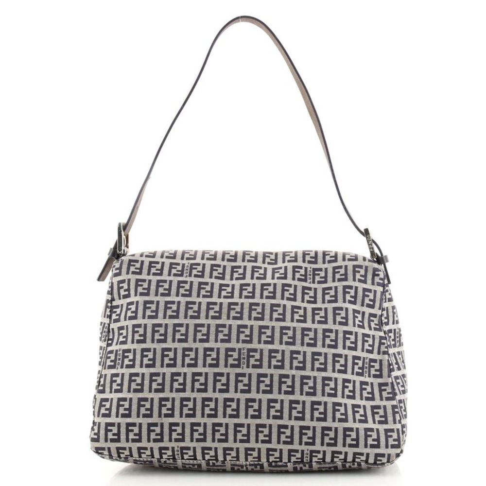 Fendi Mama Forever Bag Zucchino Canvas Blue - Picture 3 of 8